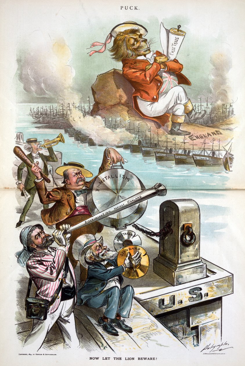 Şimdi Aslan Dikkatli Olsun!, 1894 by Louis Dalrymple