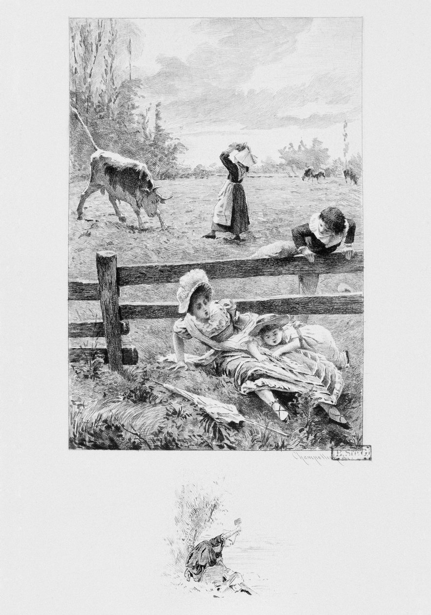 Hizmetçi Felicite ve boğa, Gustave Flaubert