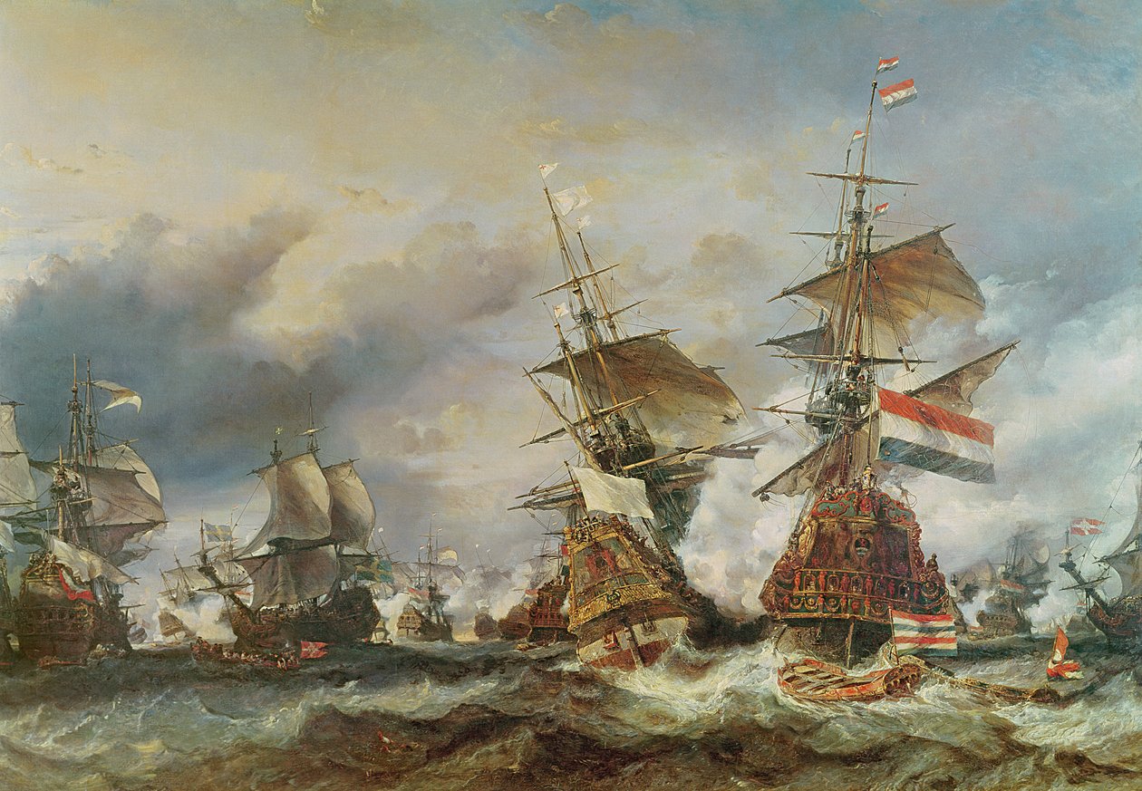 Texel Savaşı, 29 Haziran 1694 by Eugene Isabey