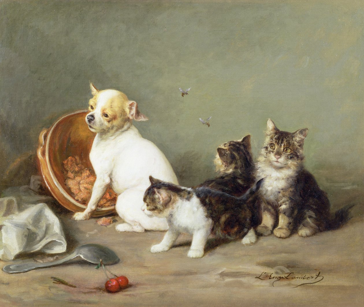 üzerimde sinek yok by Louis Eugene Lambert