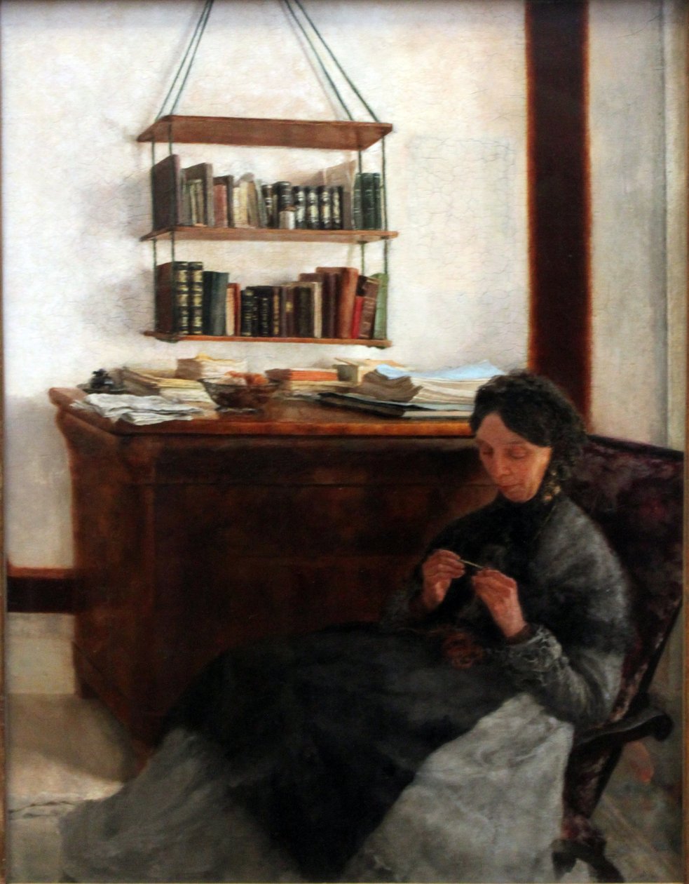 sanatçının annesi by Louis Eysen