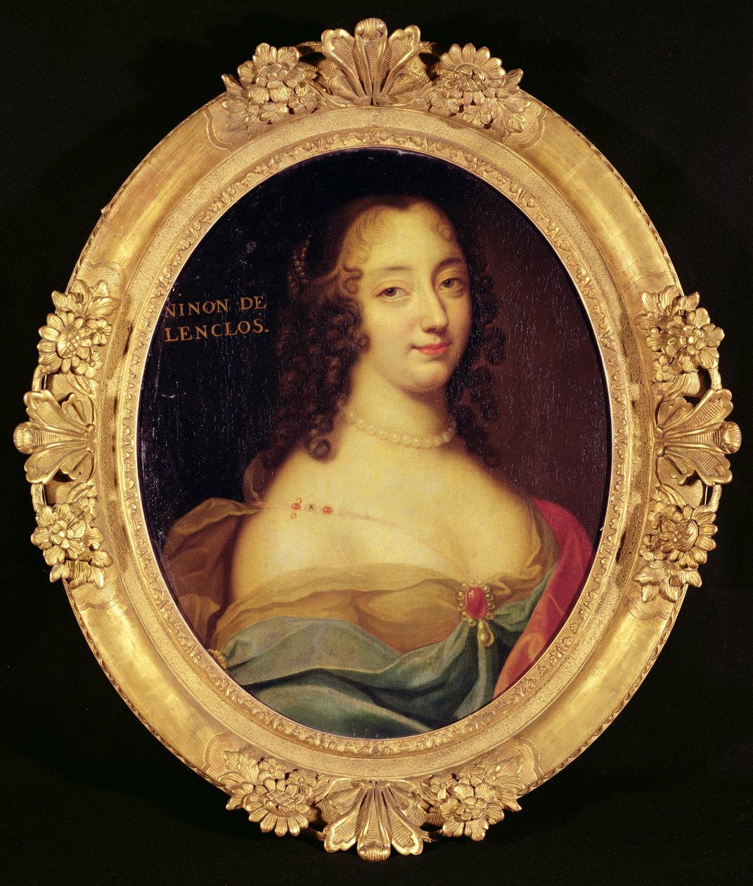 Ninon de Lenclos (1616-1706) (ayrıca bkz. 183893) by Louis Ferdinand Elle