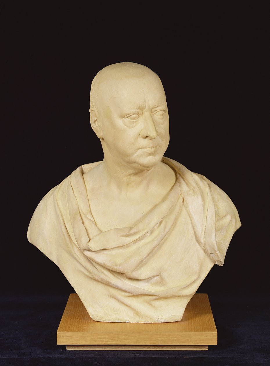 Sir Andrew Çeşmesi, c.1747 (alçı) by Louis Francois Roubilliac