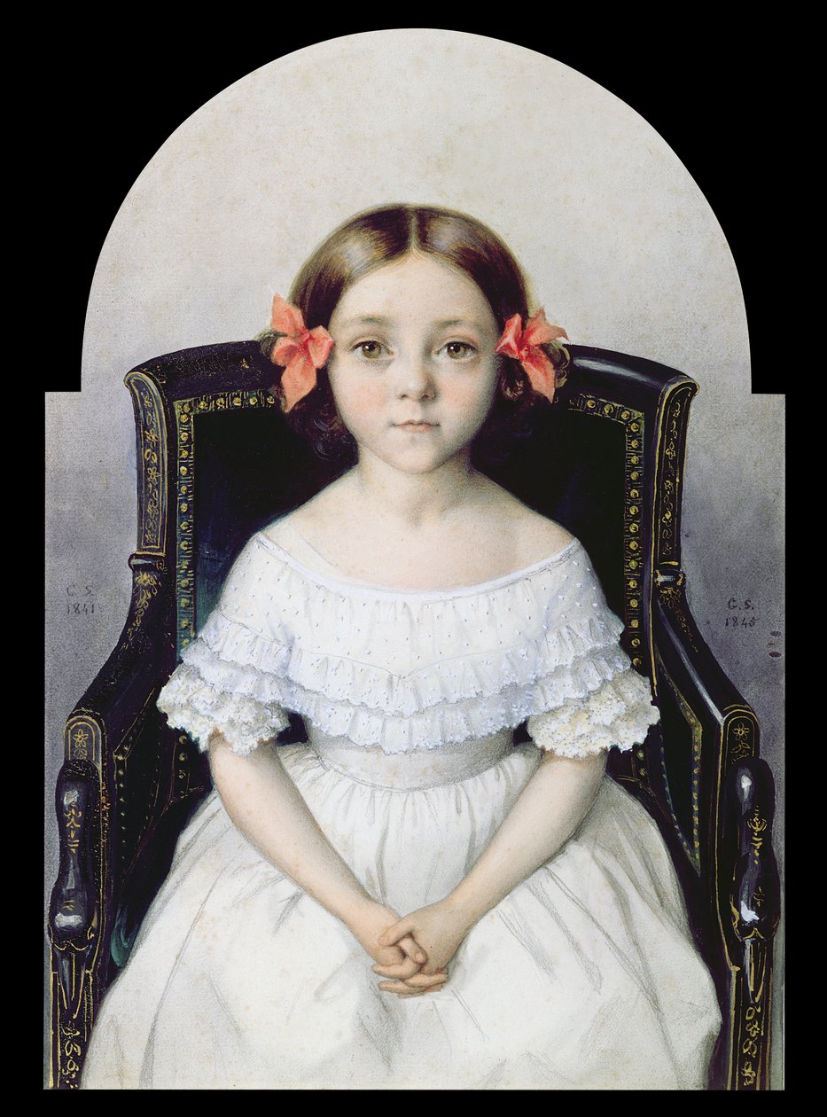 Olga de Simard de Pitray, 1841 by Louis Gaston de Segur