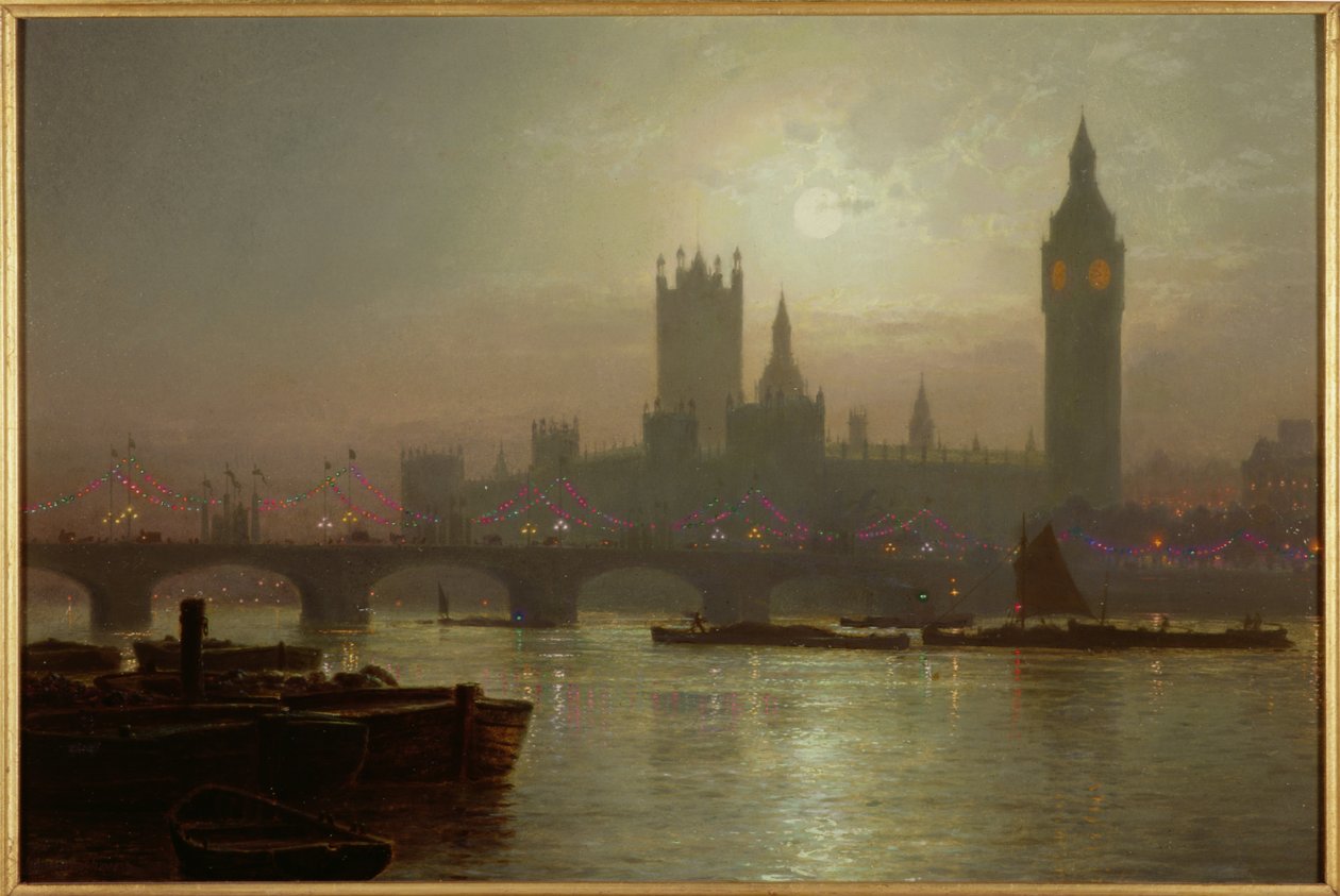 Westminster köprüsü by Louis Grimshaw