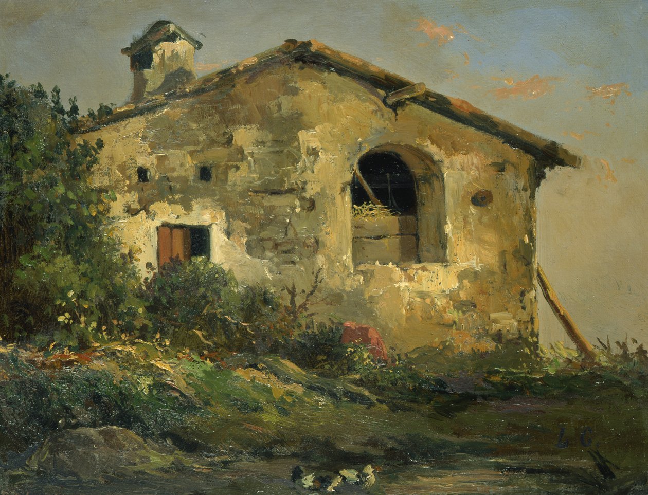 Bir Harabe by Louis Gurlitt