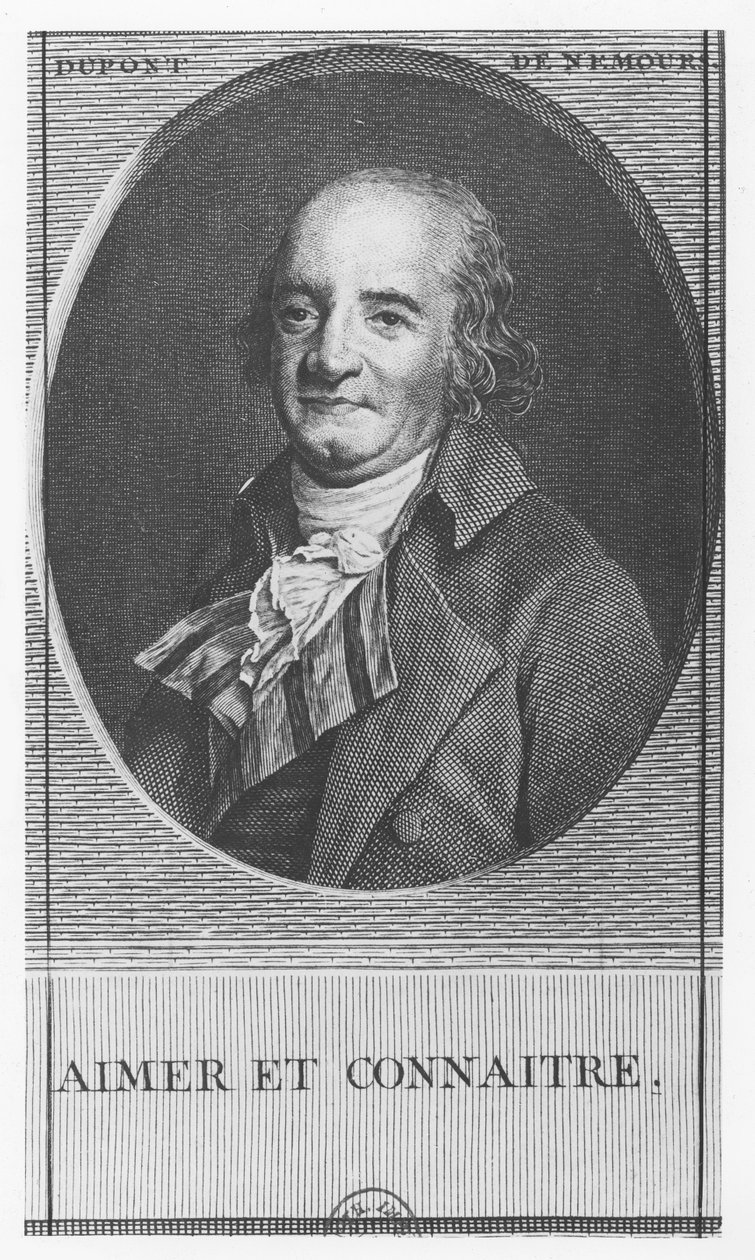 Dupont de Nemours  by Louis Jacques Cathelin