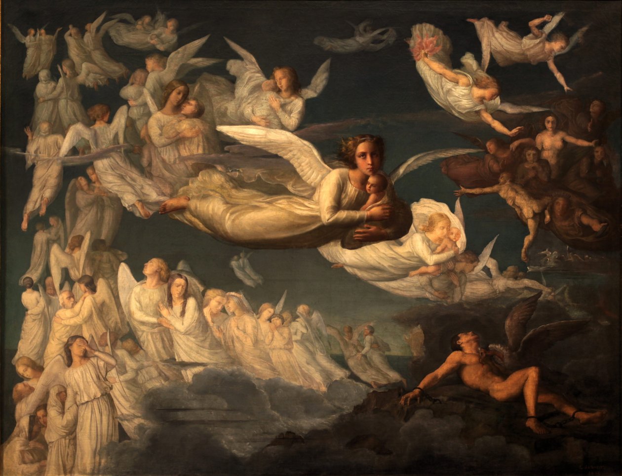 Ruhun Şiiri - Ruhun Geçişi by Louis Janmot