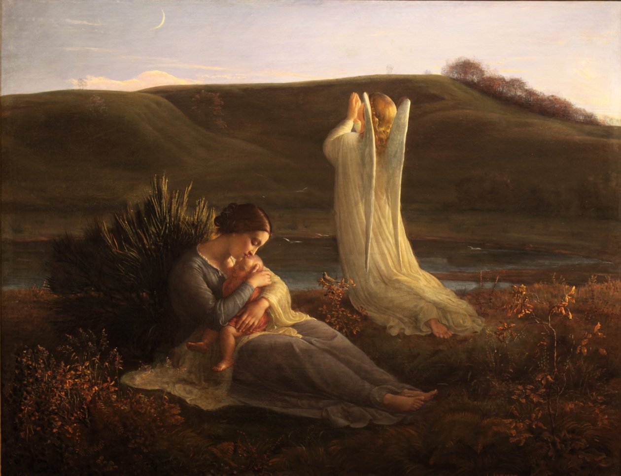 Ruhun Şiiri - Melek ve Anne by Louis Janmot