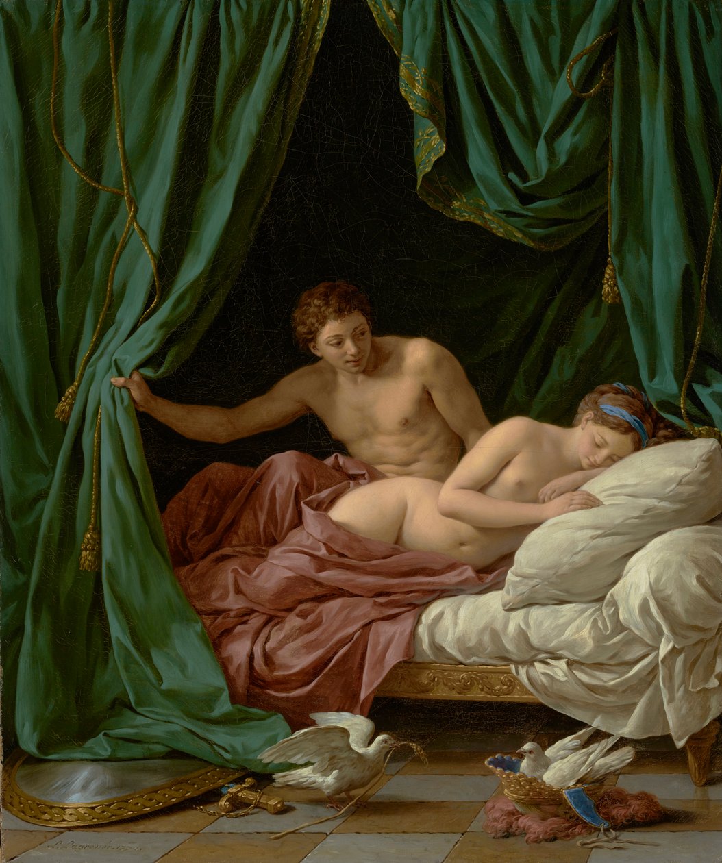 Mars ve Venüs, Barış Alegorisi, 1770 by Louis Jean François Lagrenée