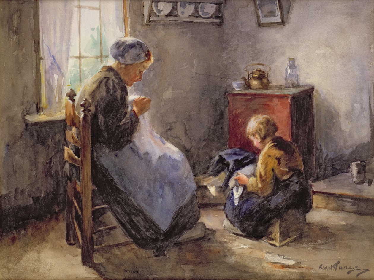 Dikiş Dersi by Louis Lammert van der Tonge