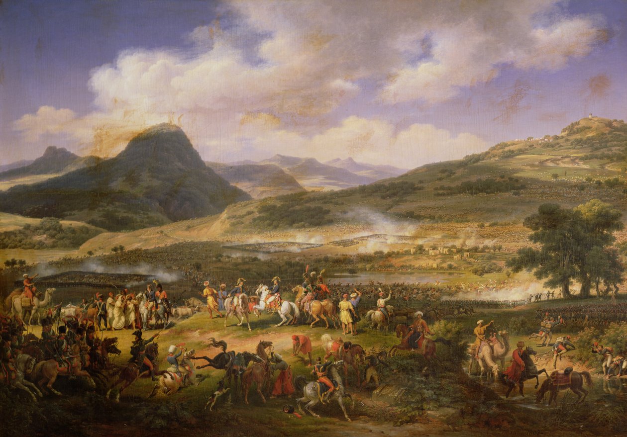 Thabor Dağı Savaşı, 16 Nisan 1799, 1808 (detay) by Louis Lejeune