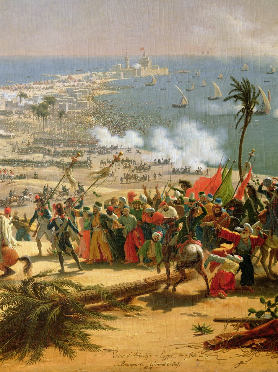 Aboukir Savaşı, 25 Temmuz 1799 by Louis Lejeune