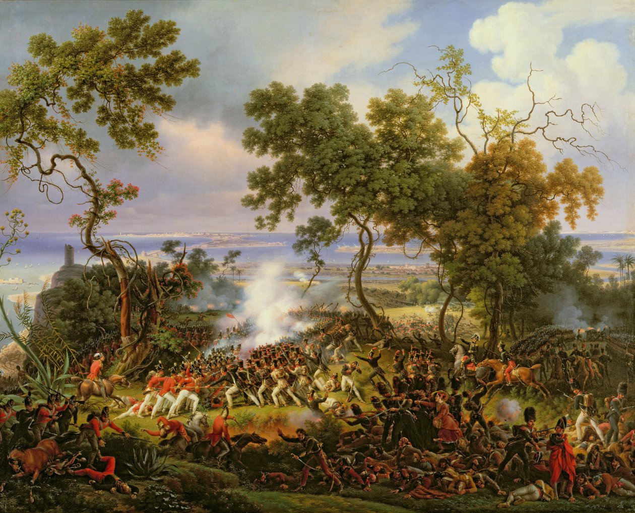 Chiclana Savaşı, 5 Mart 1811, 1824 by Louis Lejeune