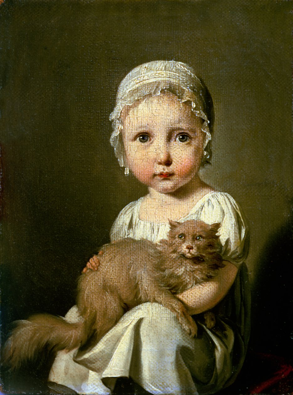 Gabrielle Arnault (1811-72) 1813 by Louis Leopold Boilly