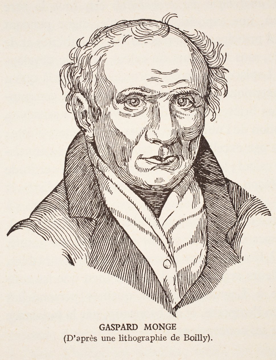 ಗ್ಯಾಸ್ಪರ್ಡ್ ಮೊಂಗೆ ಟರ್ಕಿ by Louis Leopold Boilly