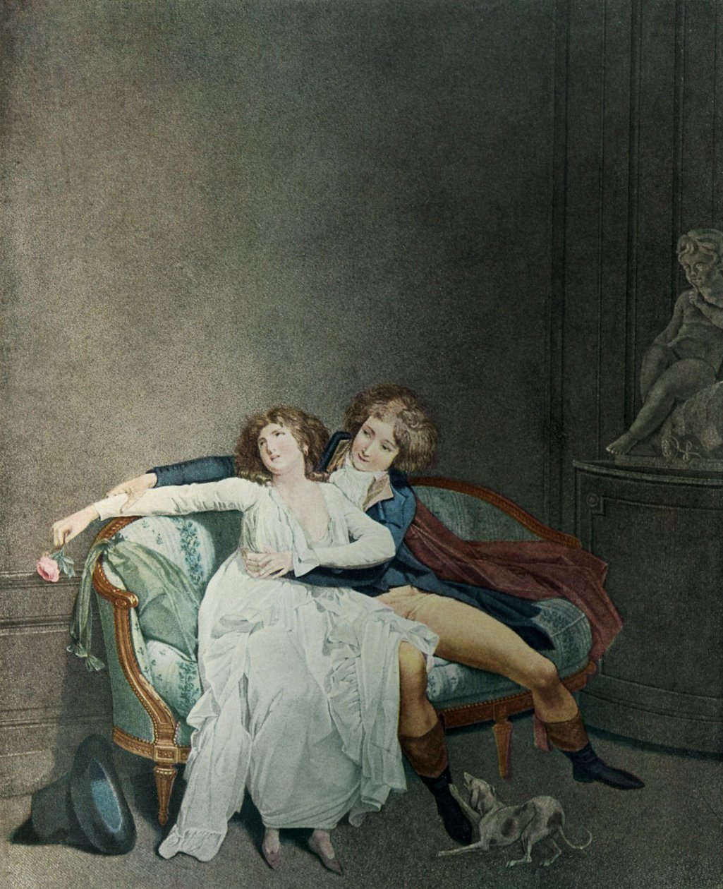 Gülün Anlaşmazlığı by Louis Leopold Boilly