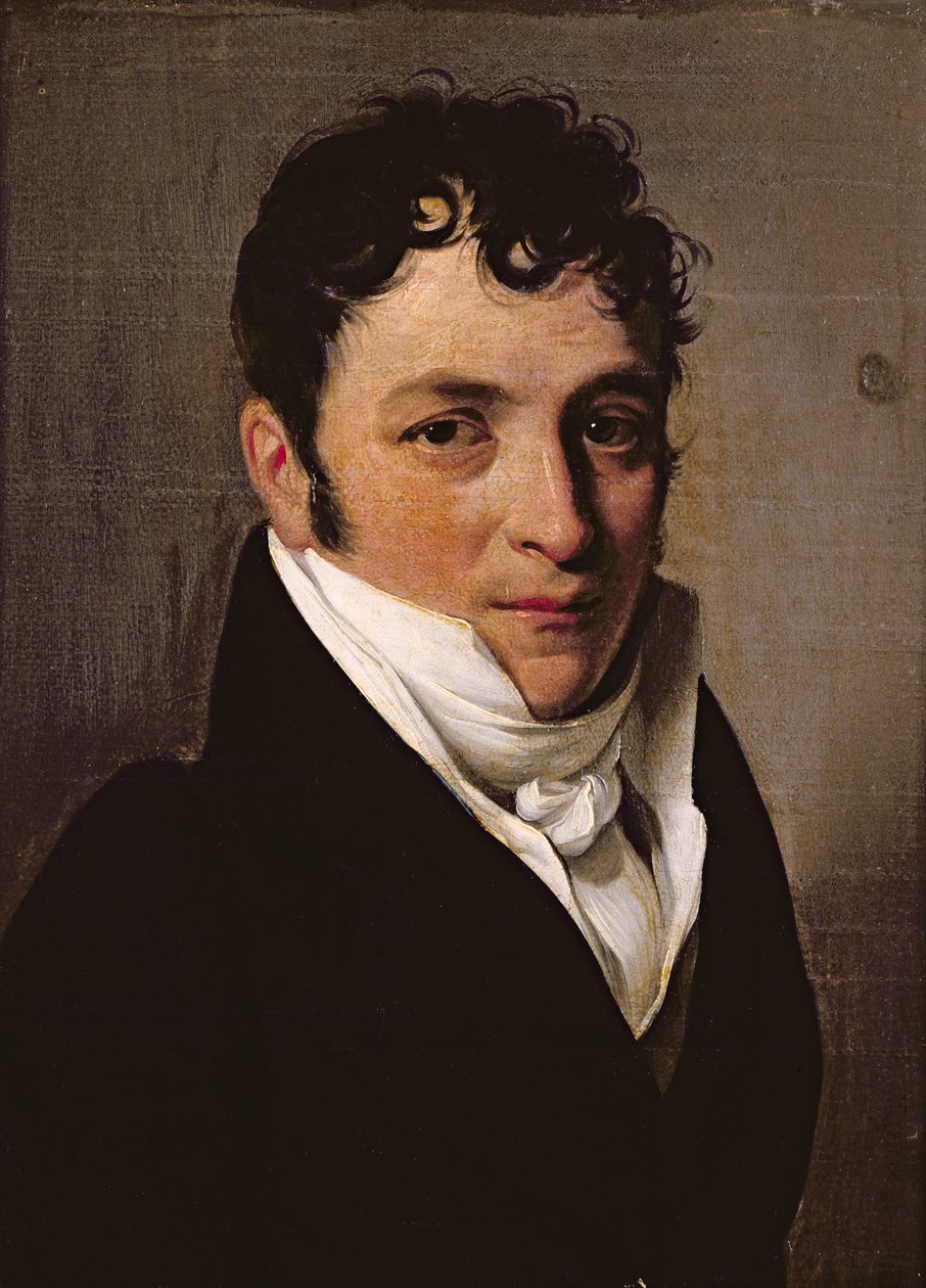 Pierre Jean Garat olduğu tahmin edilen bir adamın portresi (1764-1823) by Louis Leopold Boilly