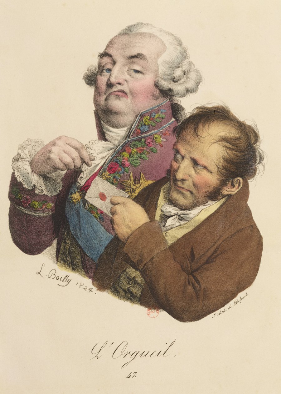 gurur, 1824 by Louis Leopold Boilly