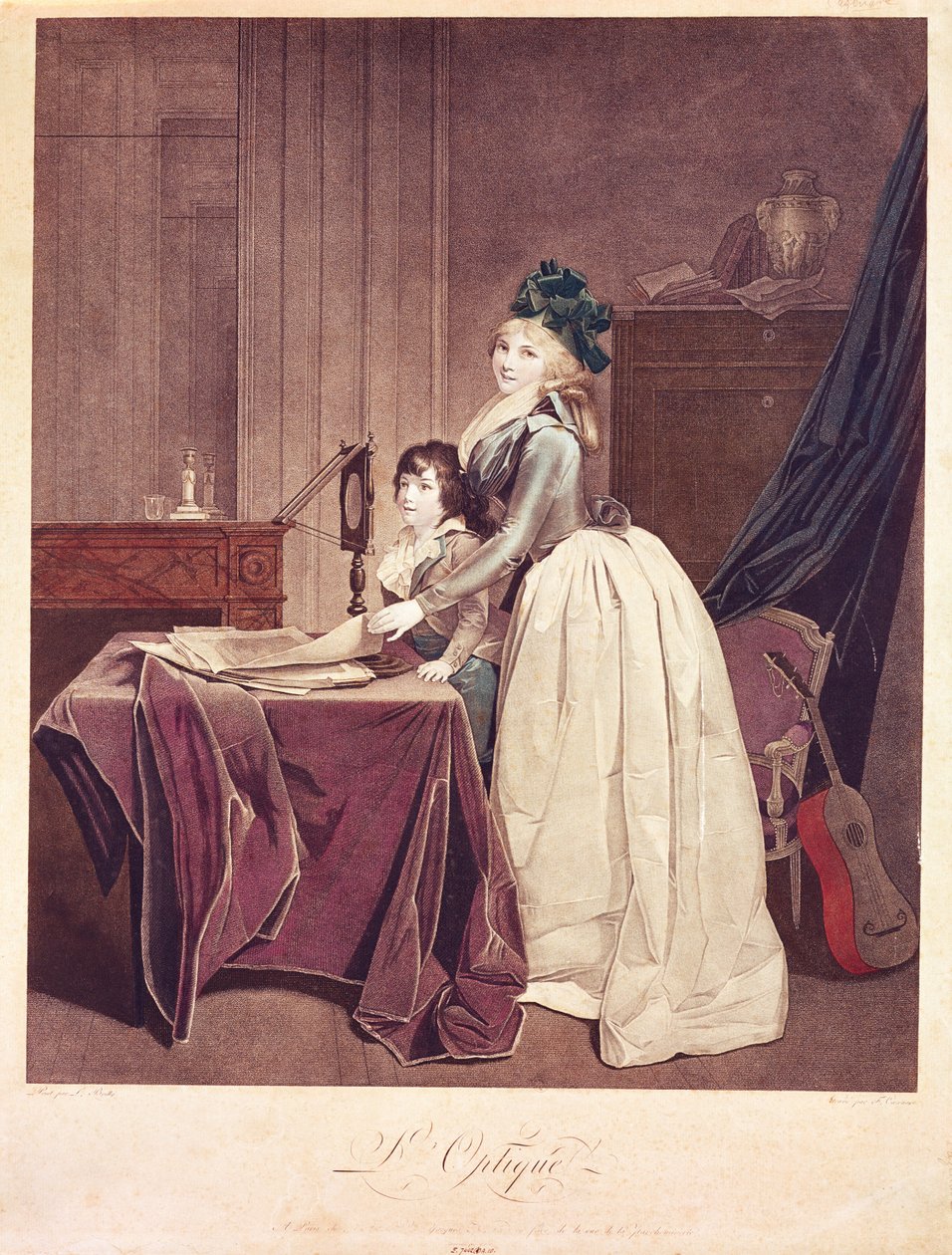 Optik İllüzyon, 1794 by Louis Leopold Boilly