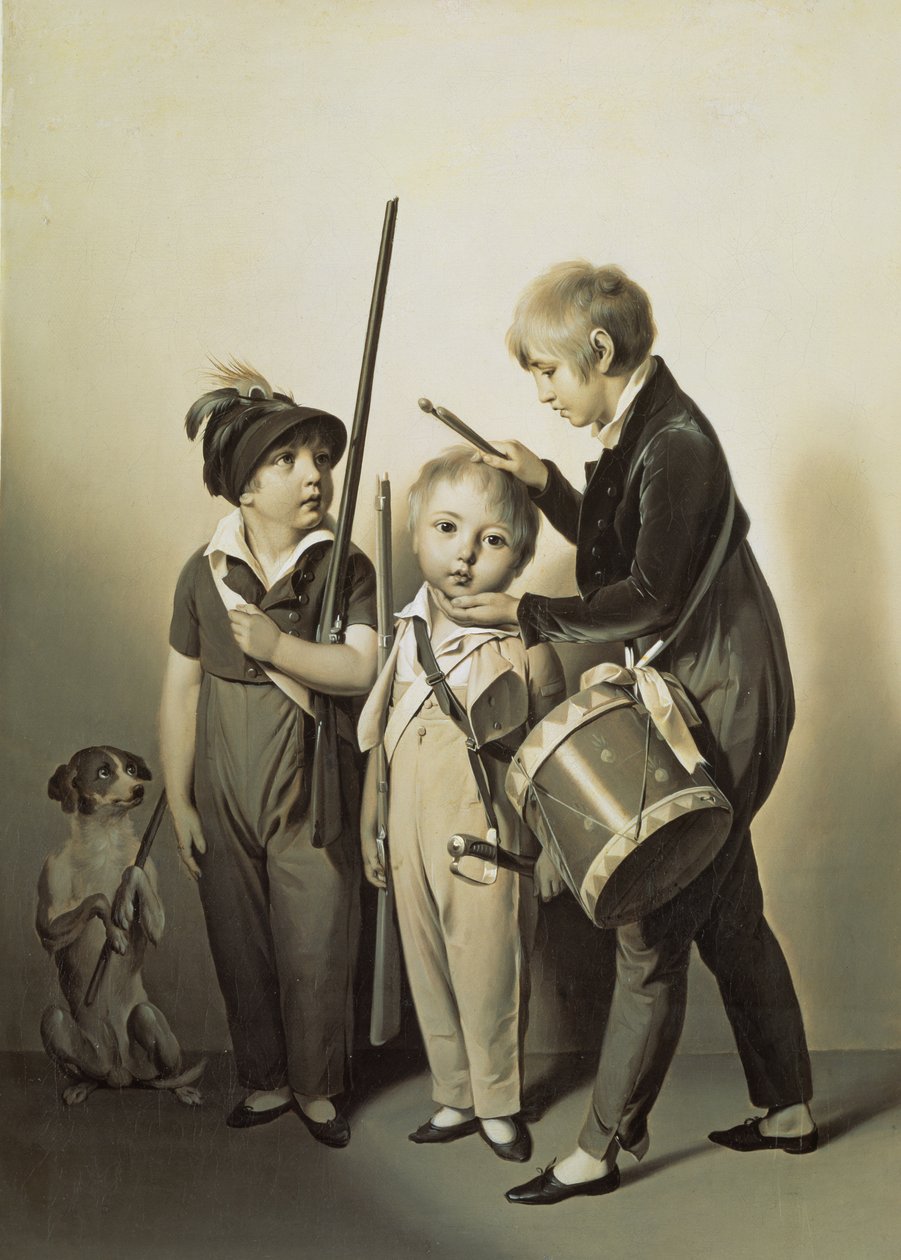 Küçük Askerlerim, 1809 by Louis Leopold Boilly