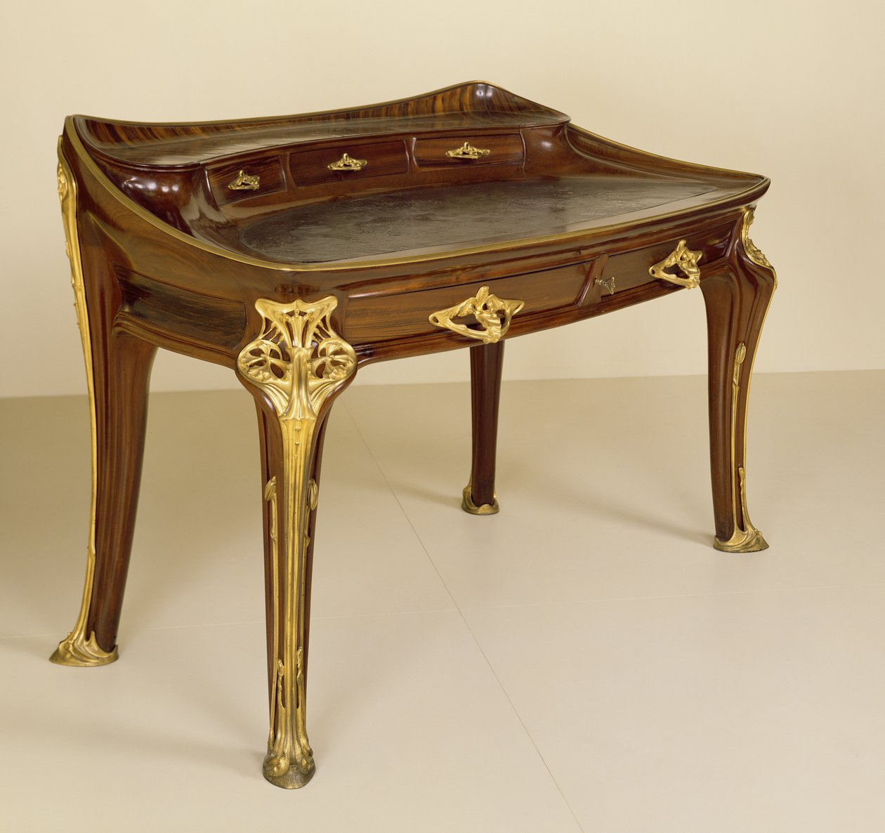 'Orkide' Bürosu, c.1905-09 (ahşap) by Louis Majorelle