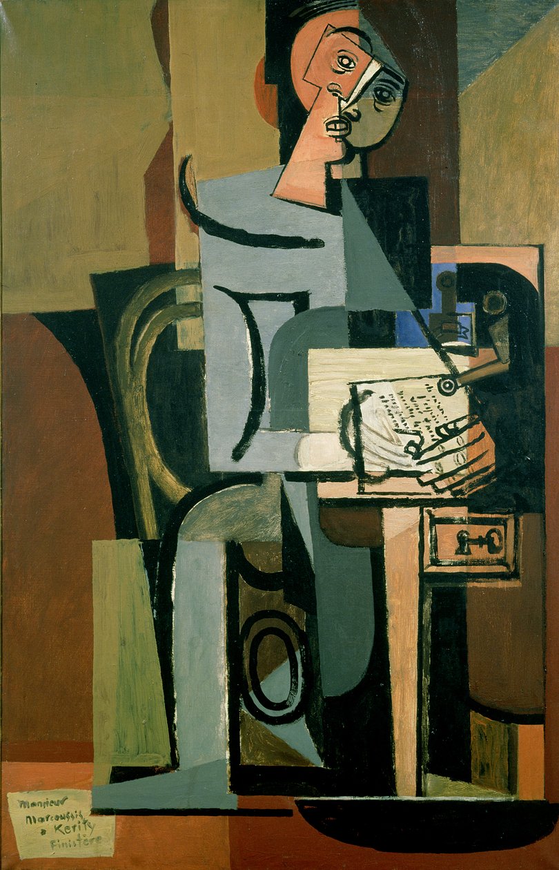 Mektup, 1931 by Louis Marcoussis