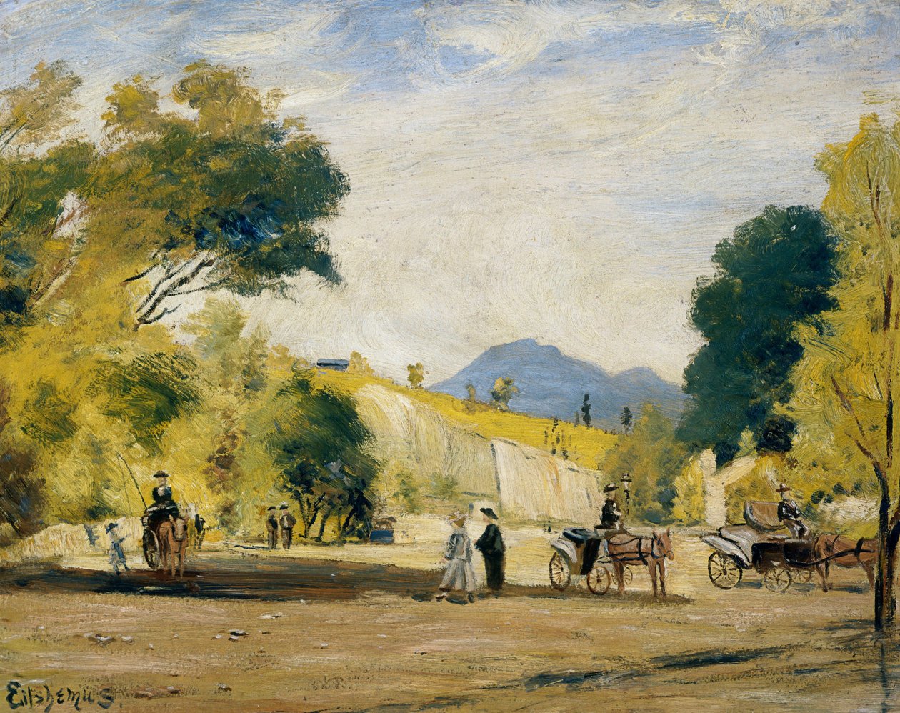Kiralık Kabinler by Louis Michel Eilshemius