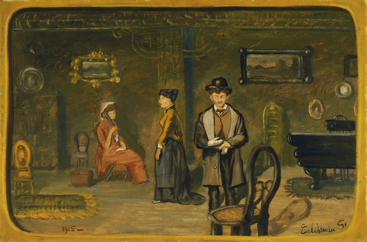 reddedilen talip by Louis Michel Eilshemius