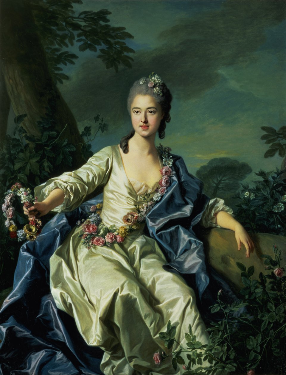 Kontes de Beaurepaire, 1776 by Louis Michel van Loo
