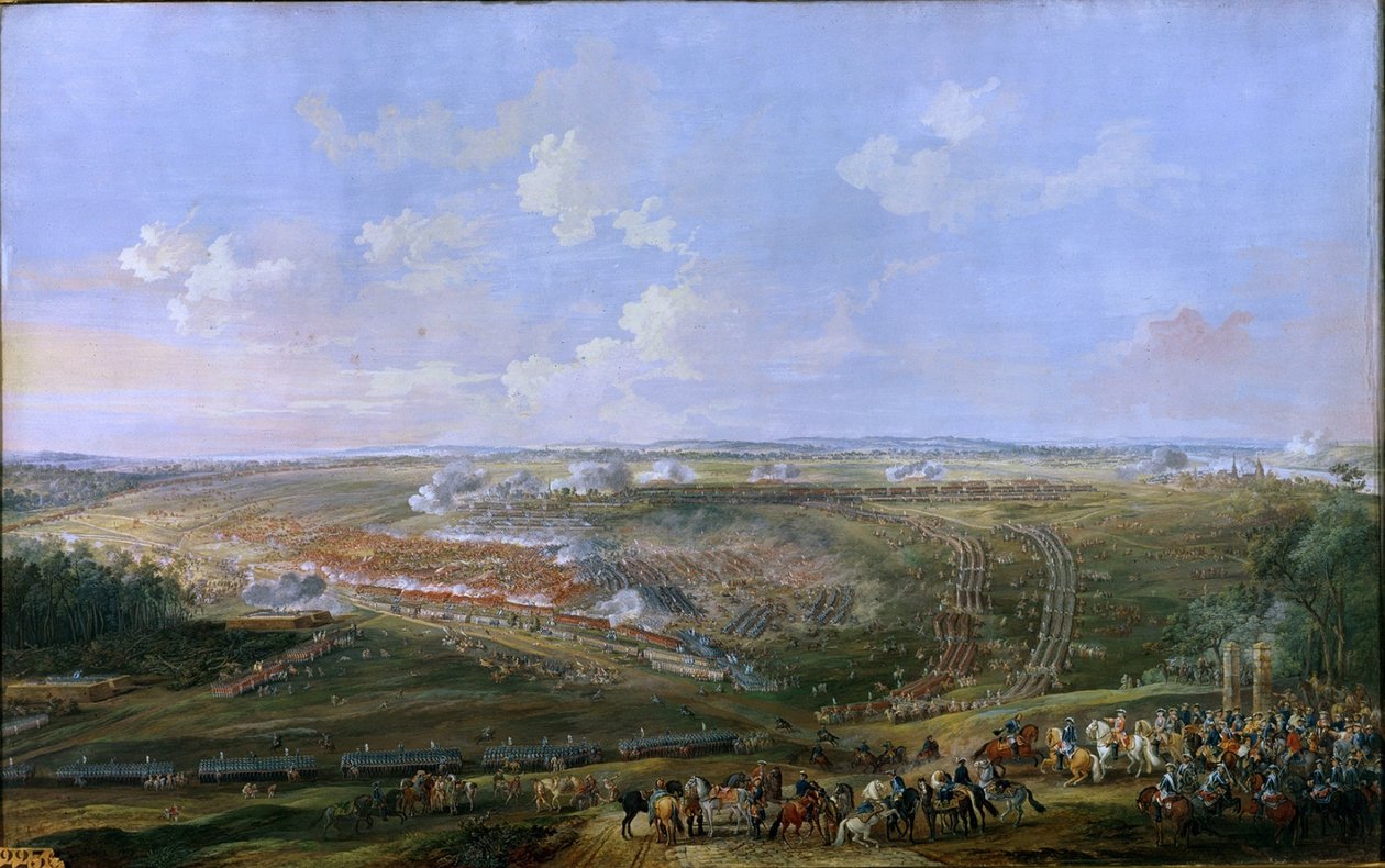 Fontenoy Savaşı, 11 Mayıs 1745 by Louis Nicolas van Blarenberghe