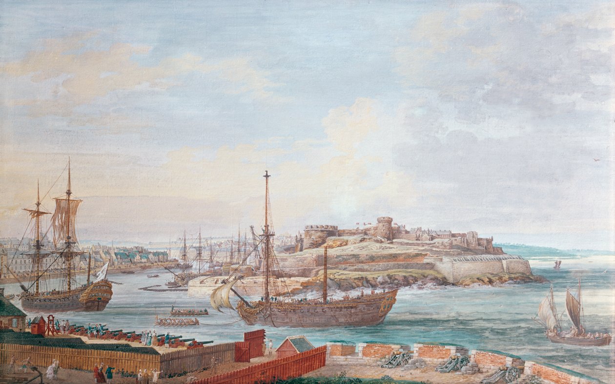 Brest, yaklaşık 1780 by Louis Nicolas van Blarenberghe