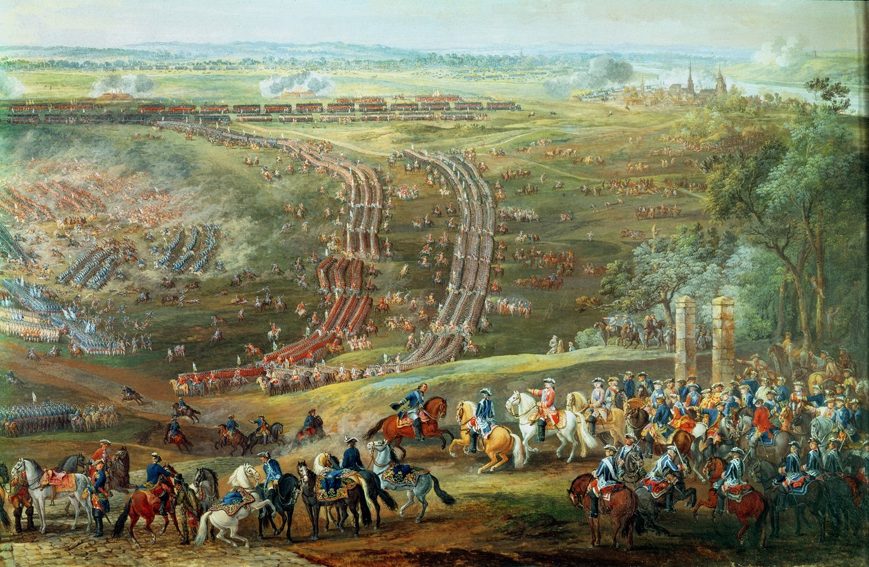 Fontenoy Savaşı, 11 Mayıs 1745 (detay) by Louis Nicolas van Blarenberghe