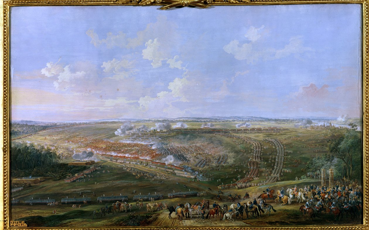 The Battle of Fontenoy, 11th May 1745, 1779  by Louis Nicolas van Blarenberghe