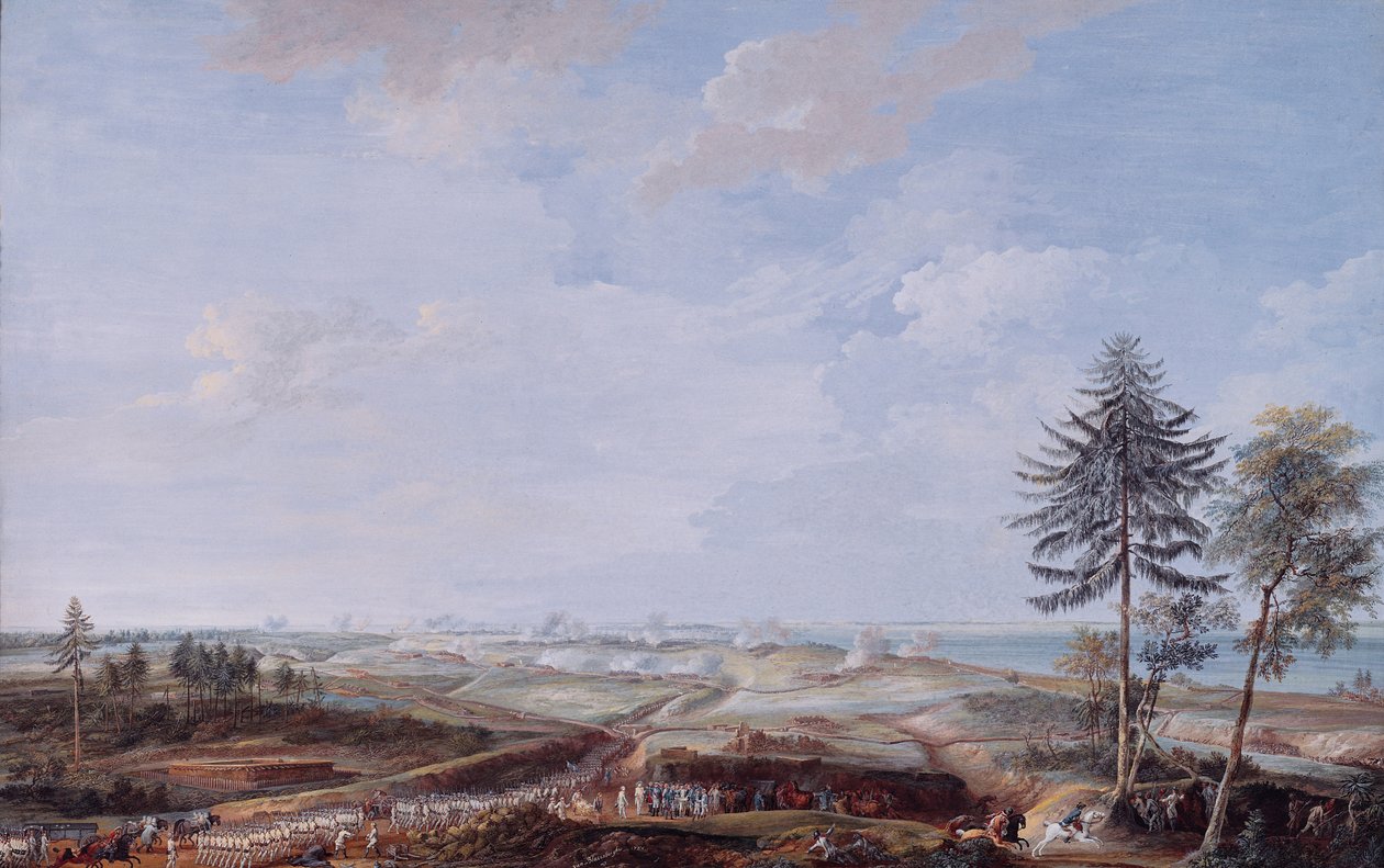 The Siege of Yorktown in 1781, 1784  by Louis Nicolas van Blarenberghe