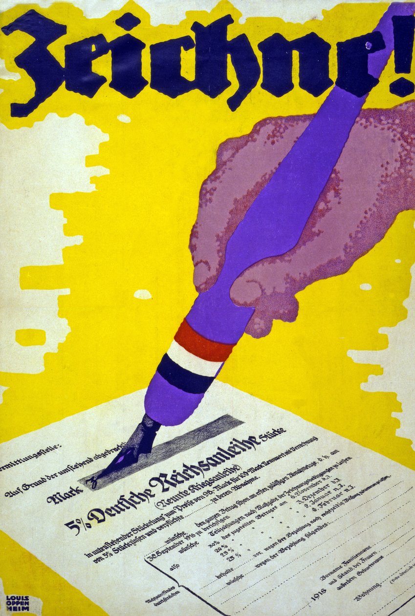 ಡ್ರಾ! ಪಬ್ 1918 ಟರ್ಕಿಶ್ by Louis Oppenheim