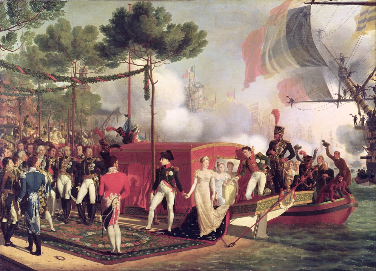 Napolyon I (1769-1821) ve Marie Louise (1791-1847) Antwerp
