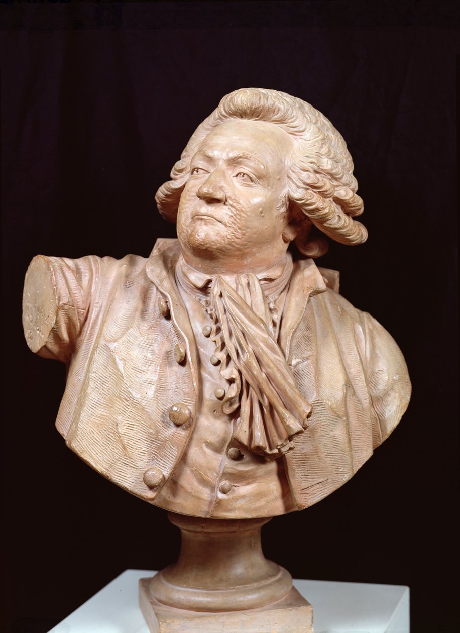 Mirabeau Büstü (1749-91) 1791 (alçı) by Louis Pierre Deseine