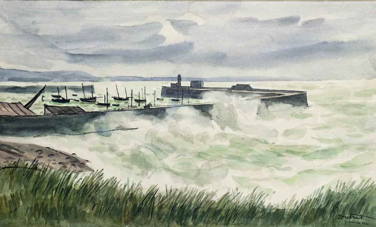 ಗ್ರಾನ್ವಿಲ್ಲೆ, ಸೀ ಎಫೆಕ್ಟ್, 1936 ಟರ್ಕ್ by Louis Robert Antral