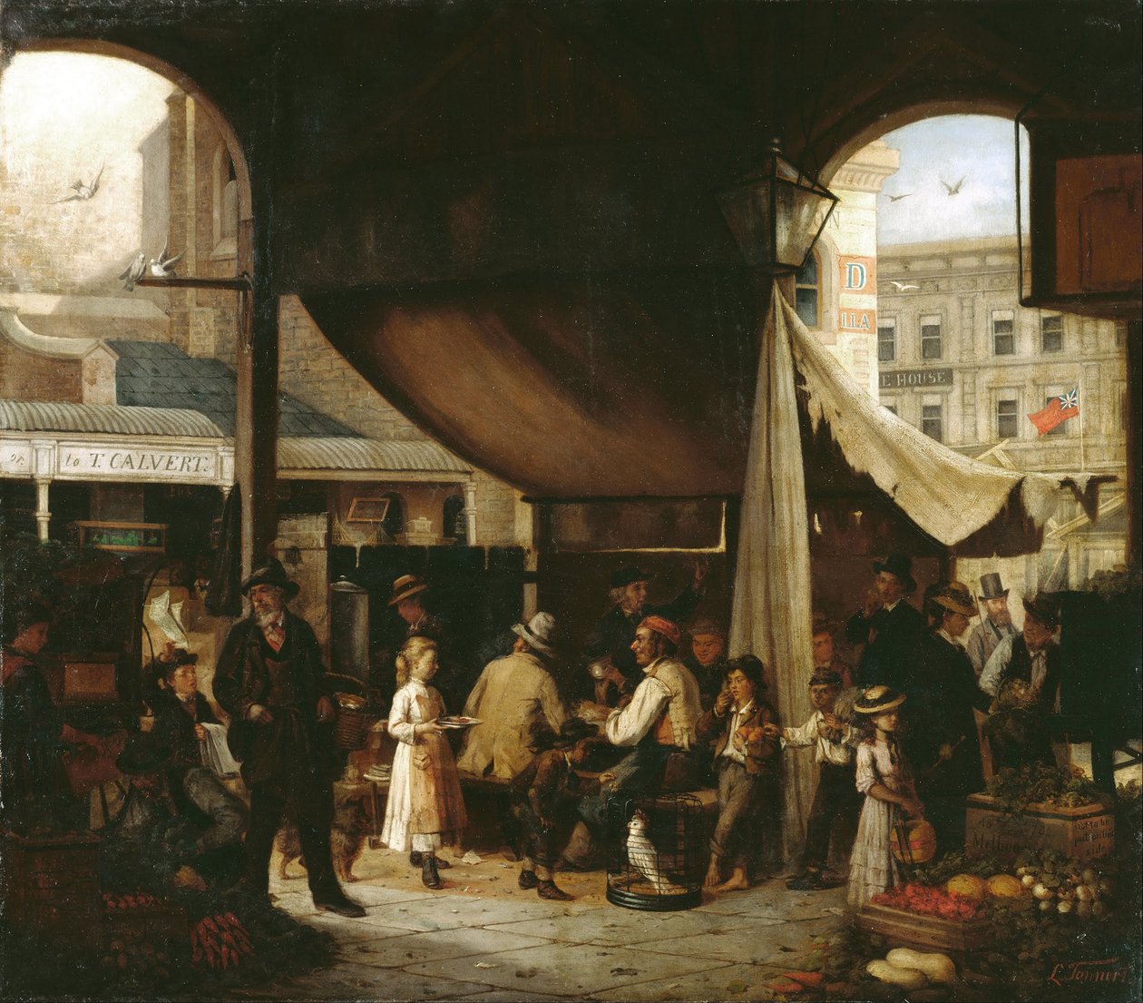 çeltik pazarı by Louis Tannert