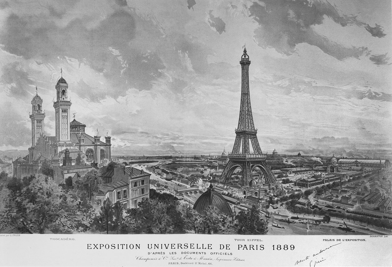 1889 Sergi Universelle by Louis Tauzin