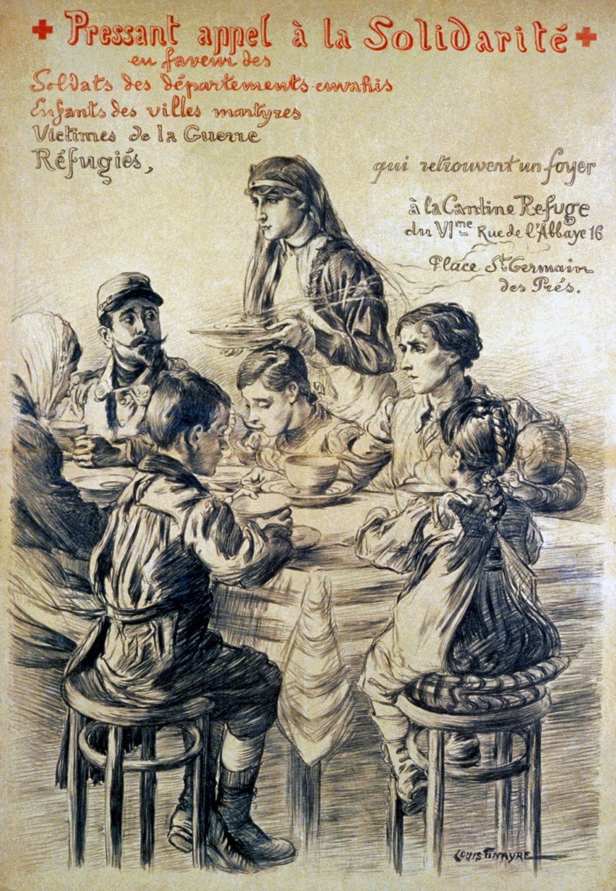 Acil Destek Çağrısı, 1917 by Louis Tinayre