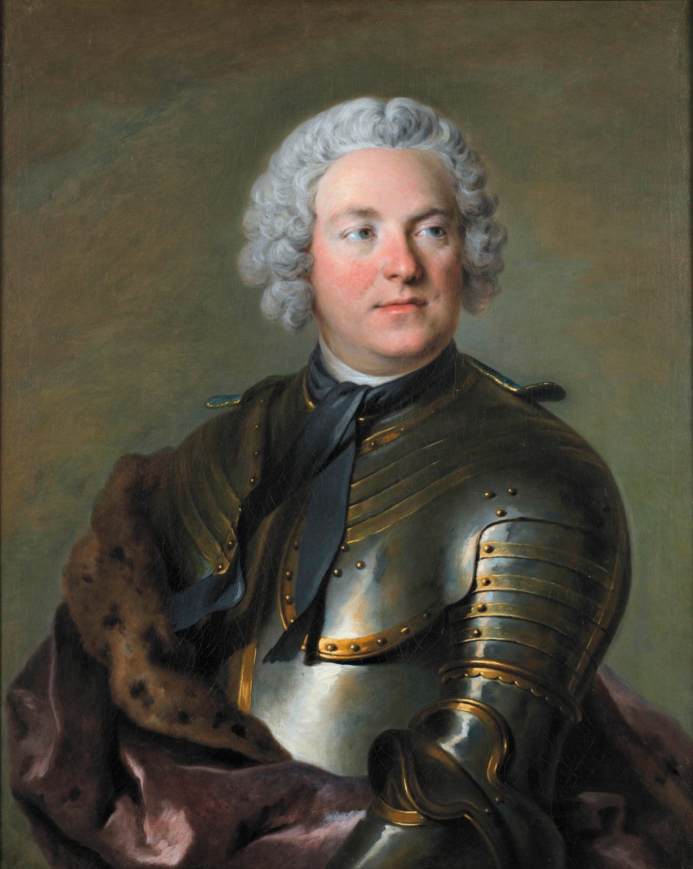 Kont Carl Gustaf Tessin by Louis Tocqué