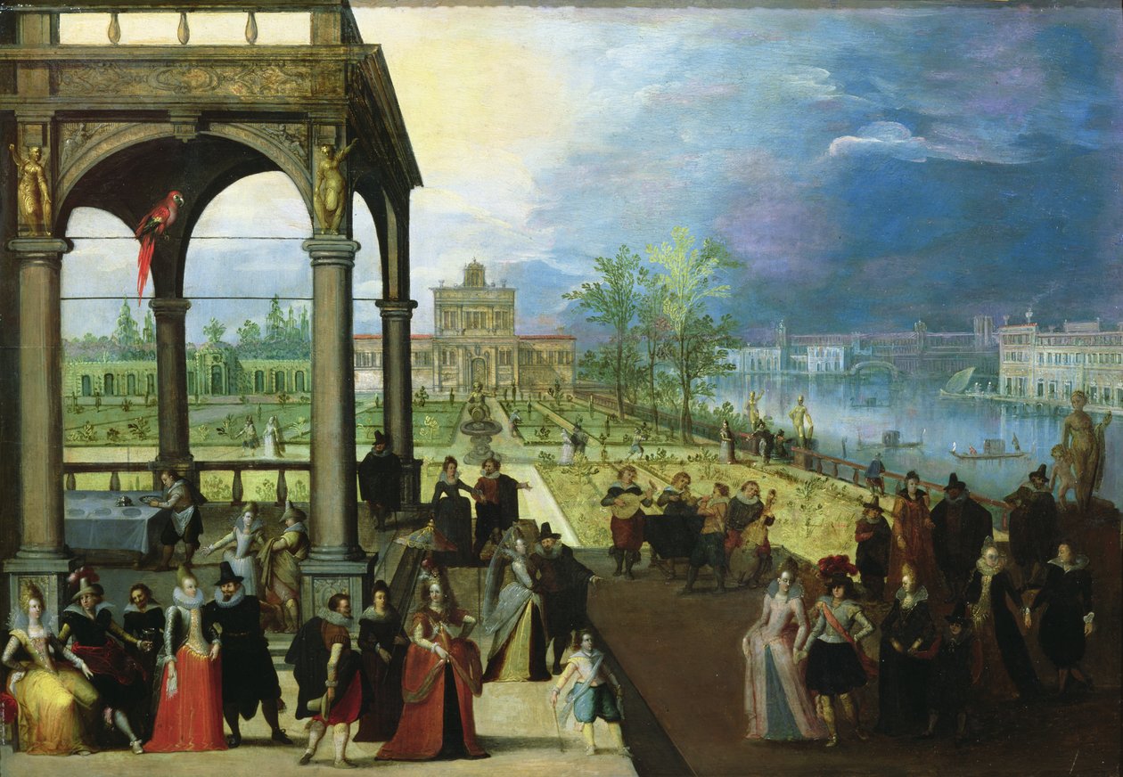 Sarayda bayram by Louis de Caullery