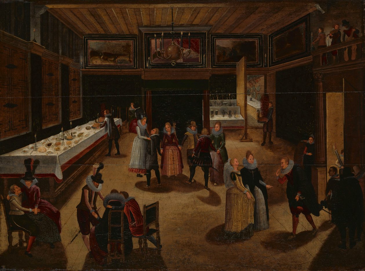 Gece parti partisi by Louis de Caullery