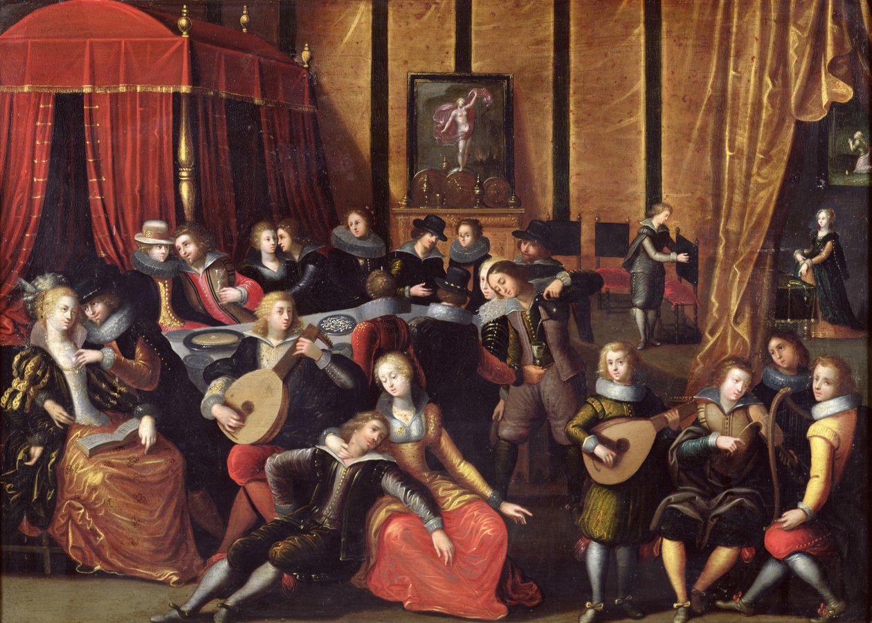 İspanyol Konseri veya The Gallant Rest by Louis de Caullery