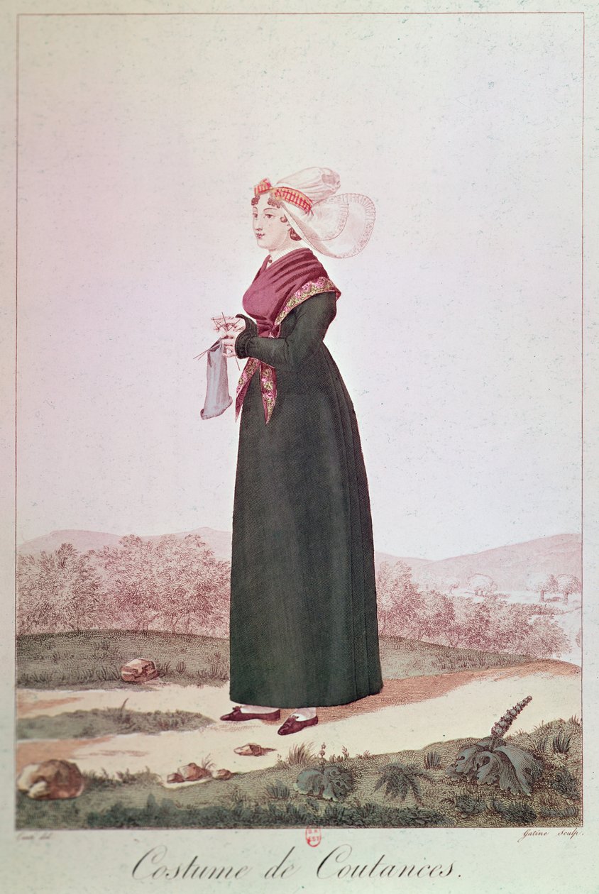 Georges Jacques Gatin tarafından oyulmuş Coutances