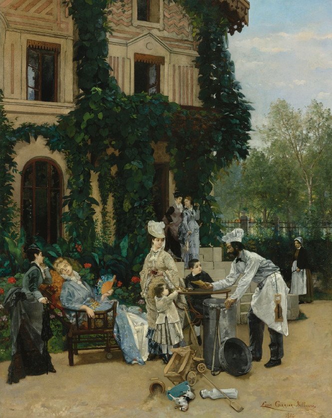 Krep Makinesi by Louis Robert Carrier-Belleuse