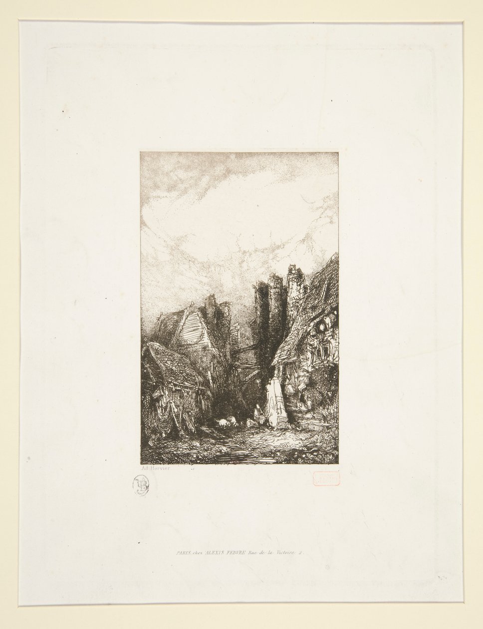 Köy by Louis Adolphe Hervier