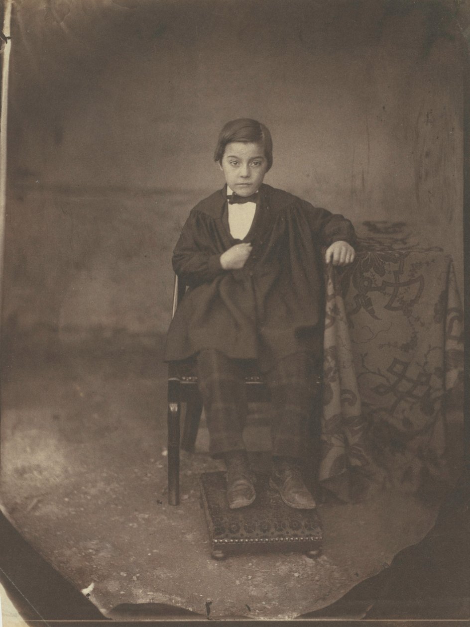 Genç Bir Çocuğun Portresi, c. 1848. by Louis Adolphe Humbert de Molard